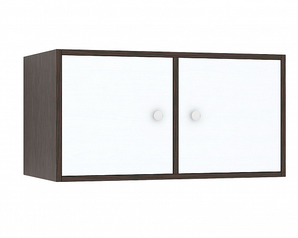 Полка Прайм-21-1 - венге / белый