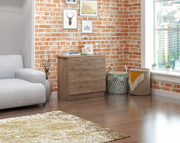 Комод Уно-23 - дуб крафт табак