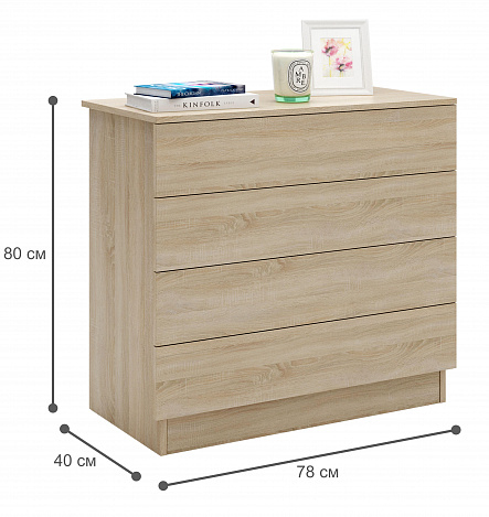 Комод Уно-22 - дуб сонома