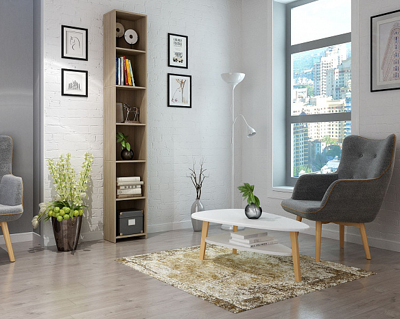 Стеллаж Файн-111 - дуб сонома