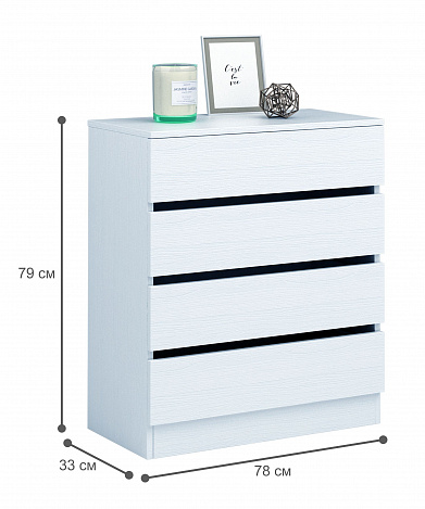Комод Триверо-21 - белый