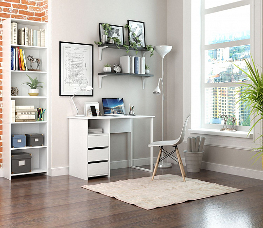 Стол письменный Витто-35 - белый
