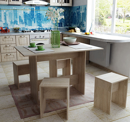 Табурет Арто-20 - дуб сонома