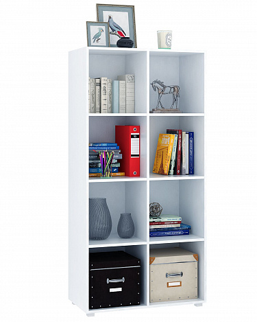 Стеллаж Прайм-42 - белый