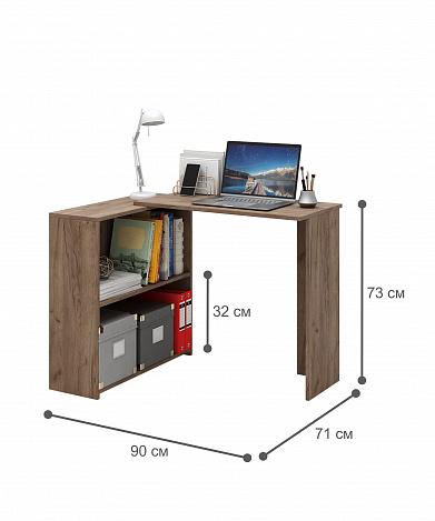Стол письменный Витто-38 - дуб крафт табак