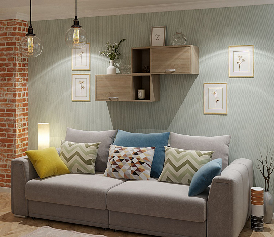 Тумба-Полка Уно-140 - дуб сонома