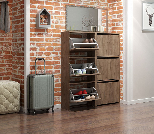 Обувница Витто-23 - дуб крафт табак