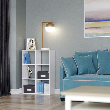 Стеллаж Уно-92 - белый