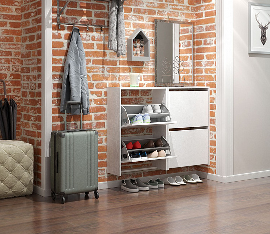 Обувница Витто-19 - белый