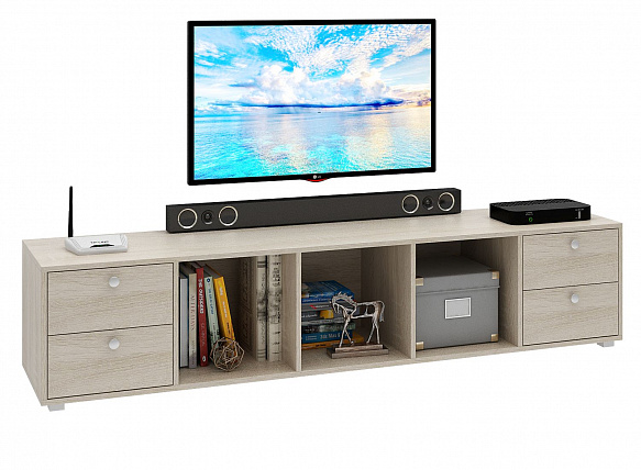 ТВ Тумба Прайм-51-8 подвесная / напольная - дуб сонома