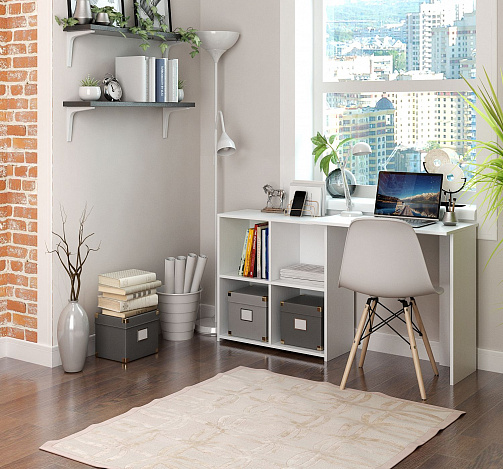 Стол письменный Витто-37 - белый