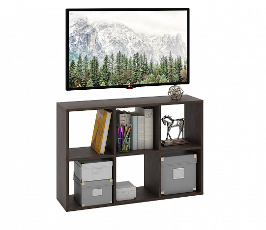 Стеллаж Уно-92 - венге