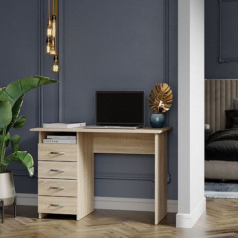 Стол письменный Милан - дуб сонома