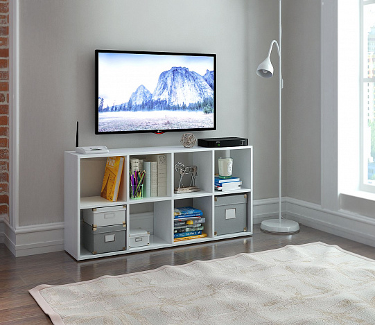 Стеллаж Уно-91 - белый