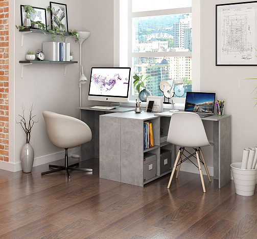 Стол письменный Витто-37 - бетон