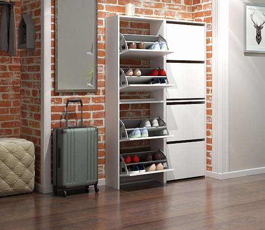 Обувница Витто-28 - белый