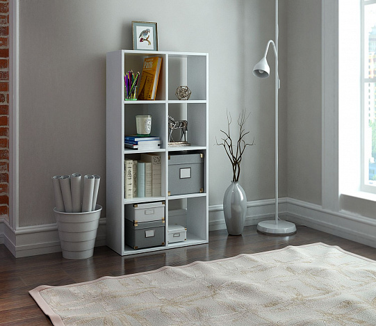 Стеллаж Уно-91 - белый