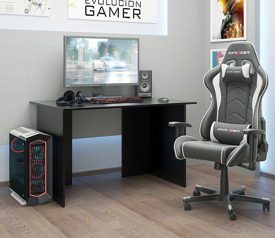 Стол игровой Интерплей-2 - черный / черный