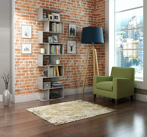 Стеллаж Файн-02 - бетон