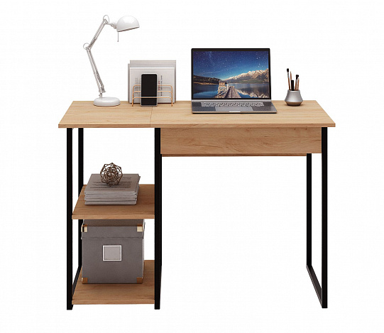 Стол письменный Витто-36 - дуб крафт золотой