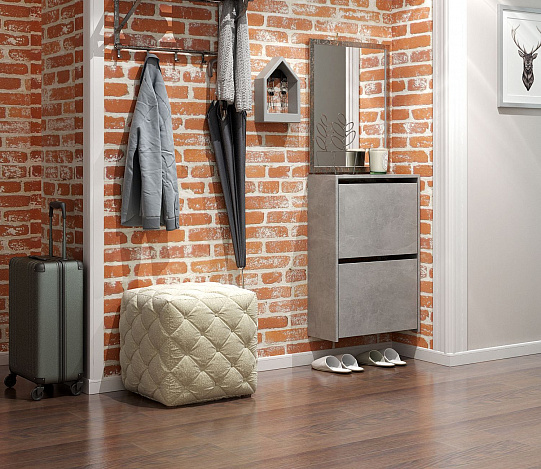 Обувница Витто-19 - бетон