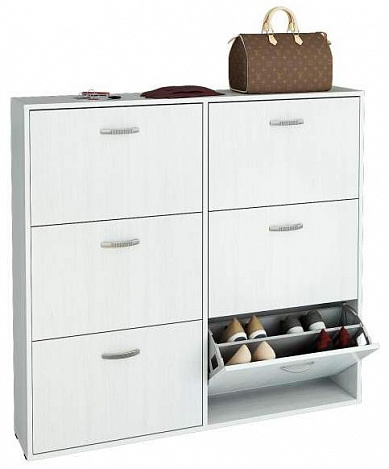 Обувница Милан-30 - белый