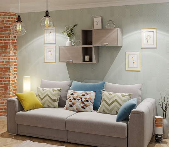 Тумба-Полка Уно-140 - ясень шимо светлый