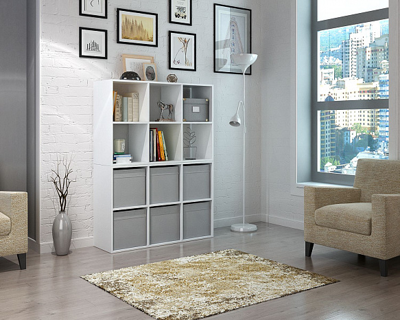 Стеллаж Файн-105 - белый