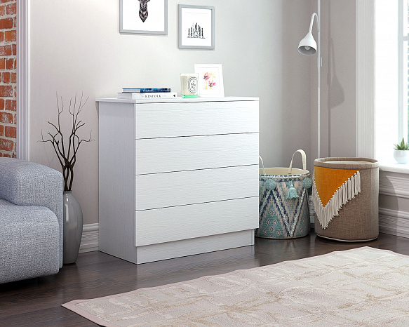 Комод Уно-22 - белый