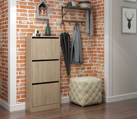 Обувница Уно-54 - дуб сонома