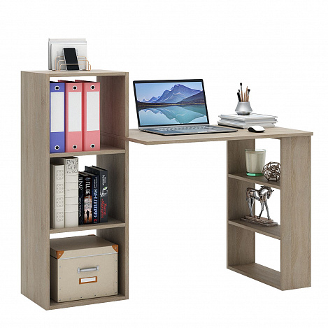 Стол-стеллаж Витто-27 - дуб сонома