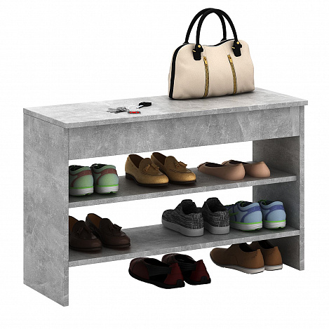Обувница Уно-57 - бетон