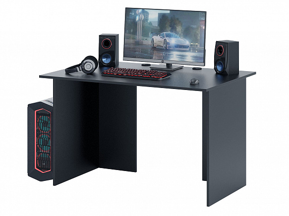 Стол игровой Интерплей-2 - черный / черный