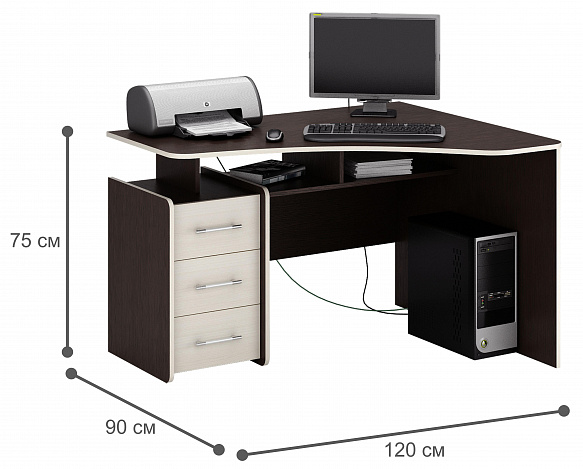 Стол компьютерный мастер триан 5