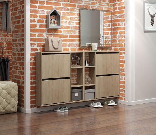 Обувница Витто-44 - дуб сонома