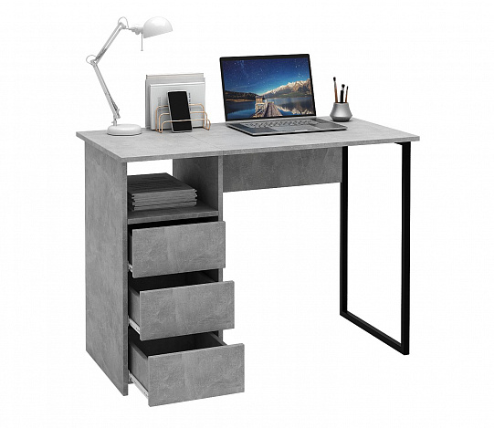 Стол письменный Витто-35 - бетон
