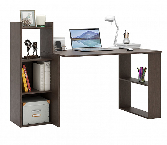 Стол-стеллаж Уно-107 - венге