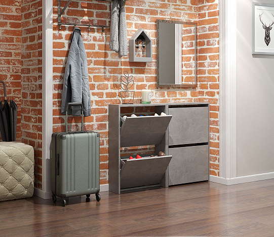 Обувница Витто-20 - бетон