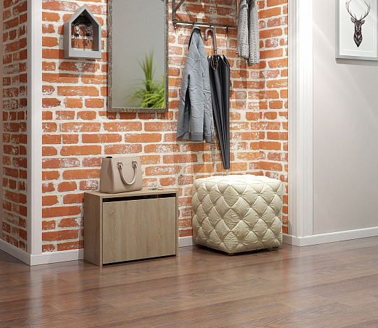 Обувница Уно-58 - дуб сонома