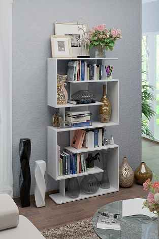 Стеллаж Зет-1 - белый