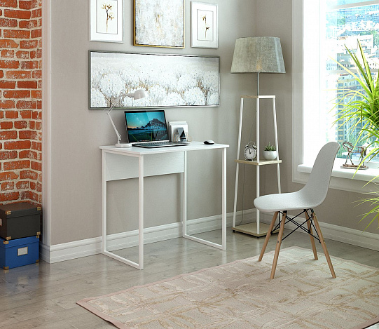 Стол письменный Уно-110 - белый