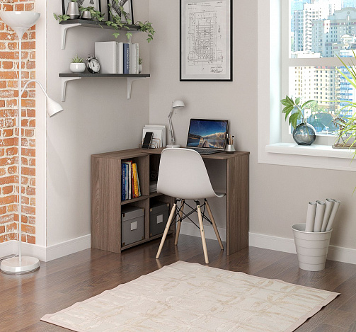 Стол письменный Витто-37 - ясень шимо темный