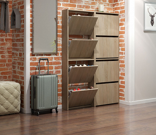 Обувница Витто-29 - дуб сонома