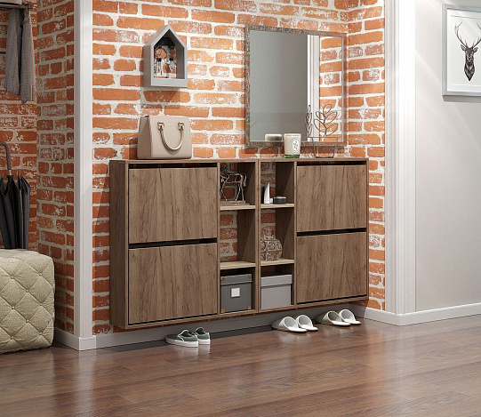 Обувница Витто-44 - дуб крафт табак