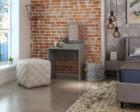 Туалетный столик Риано-6 - бетон