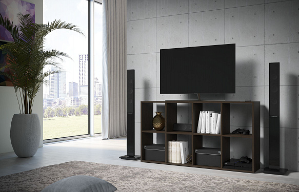 Стеллаж Уно-91 - венге