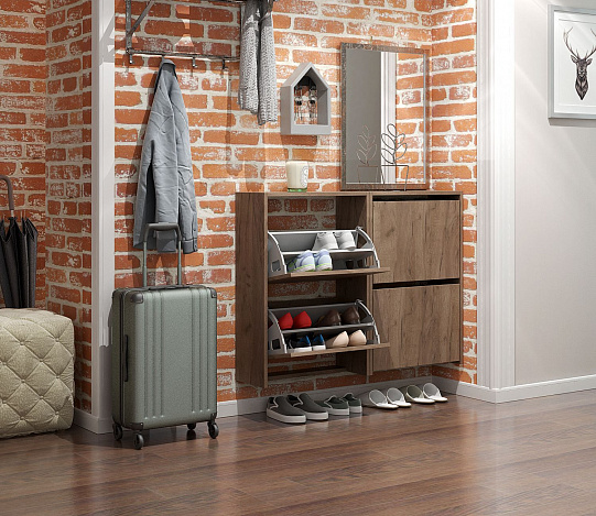 Обувница Витто-19 - дуб крафт табак