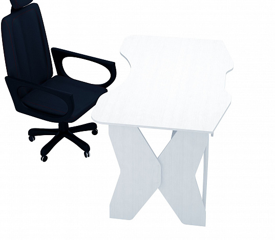 Стол игровой Таунт-1 - белый