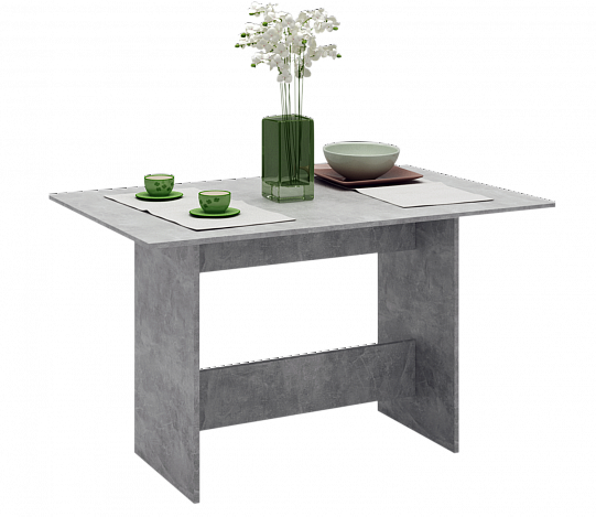 Стол обеденный Уно-3 - бетон