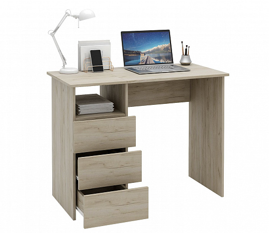 Стол письменный Витто-31 - дуб крафт серый